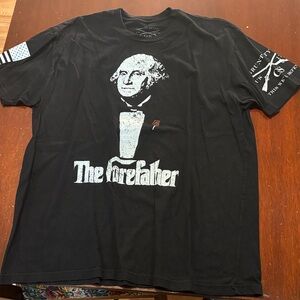 Grunt Style Black 'The Forefather' Graphic Tee